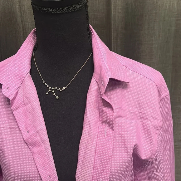 Pink Kenneth Cole Reaction Button Up - Picture 2 of 6